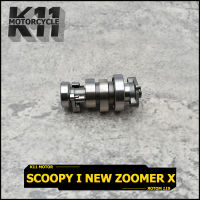 เเคม Scoopy i New Zoomer x  แคมเดิม แคมซิ่งสกูปี้ไอตัวใหม่  แกนราวลิ้น ของเดิมติดรถ มีมาตรฐาน