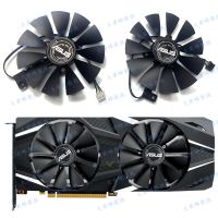 RTX2080ti ASUS ดั้งเดิม FDC10U12S9-C พัดลมกราฟิก2060 2080 2070 T129215SH Gratis Ongkir การรับประกันหนึ่งปี