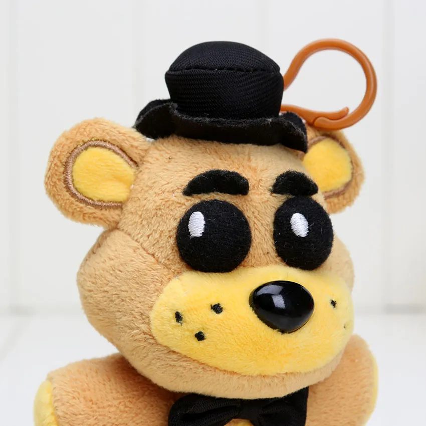 14cm Five Nights At Freddy's FNAF Plush Foxy chica bonnie Golden Freddy  Nightmare keychain keyring hook pendant Plush Toys - Price history & Review, AliExpress Seller - SayHeyKid Store