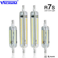 【☄New Arrival☄】 aojia6891 โคมไฟ R7s Led 3014หลอดซิลิโคน Ac 220V Lampadas R7s Smd 78Mm 118Mm 10W 15W ใช้แทน Lampu Penerangan Rumah ฮาโลเจน