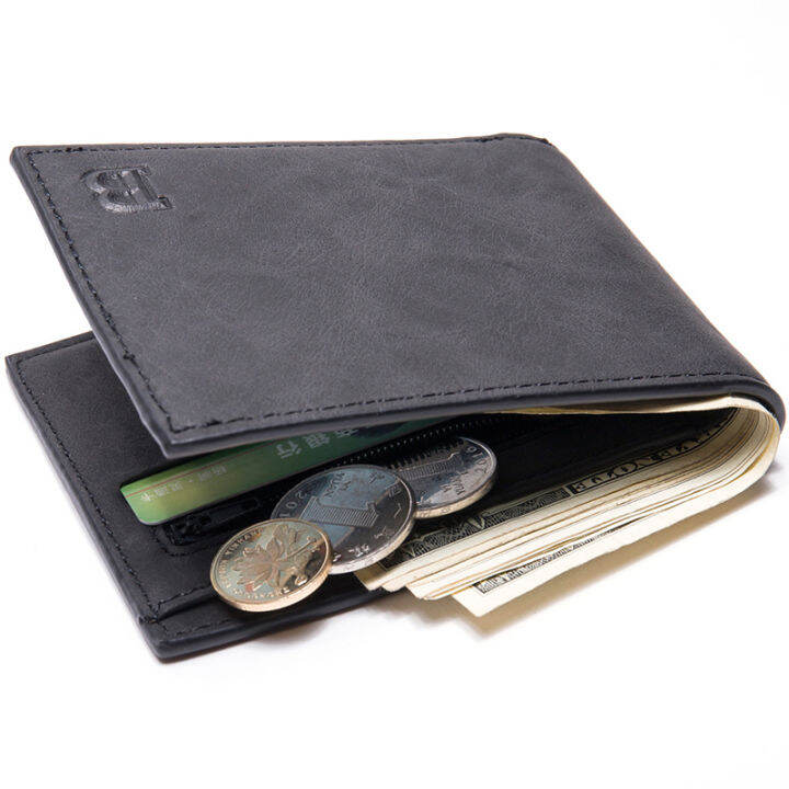 mens-leather-wallet-purse-for-men-card-holder-with-zipper-coin-pocket-male-money-bag-classic-porte-feuille-hommes