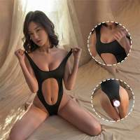 A5 Nightwear Costume Erotic Hot 18 Thong Bra Out Hollow Bodydoll Crotch Open Sleeveless Lingerie Sexy Womens Bodysuit Crotchless