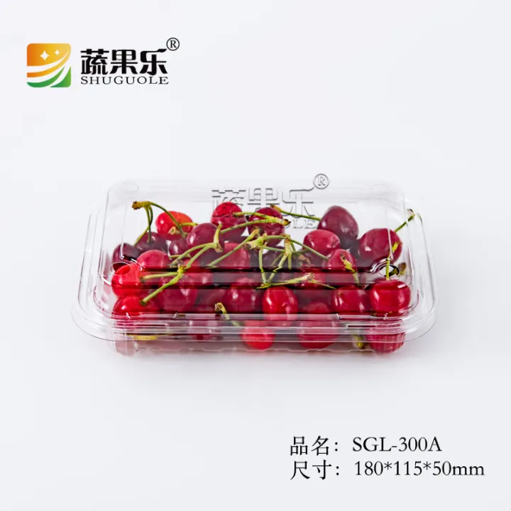Fruits and vegetables disposable 300g transparent dried sweet potato plastic packaging box