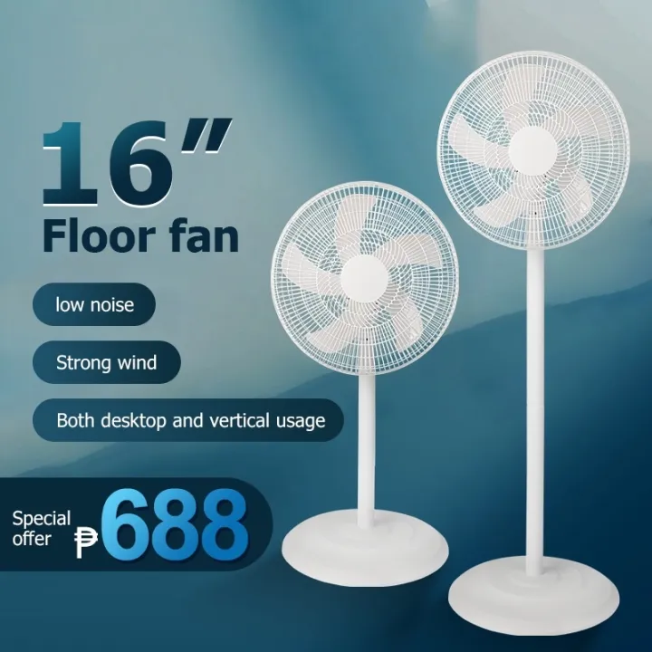 electric fan 16 inches stand fan desk fan Three-speed speed regulation ...