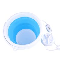 Mini Folding Washing Machine USB Ultrasonic Cleaning Machine 3 in 1 Portable Dormitory Washer For Home Travel Home Appliance