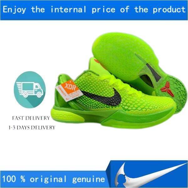 Nike Kobe's sixth generation basketball shoes green Biman Kobe7 wear