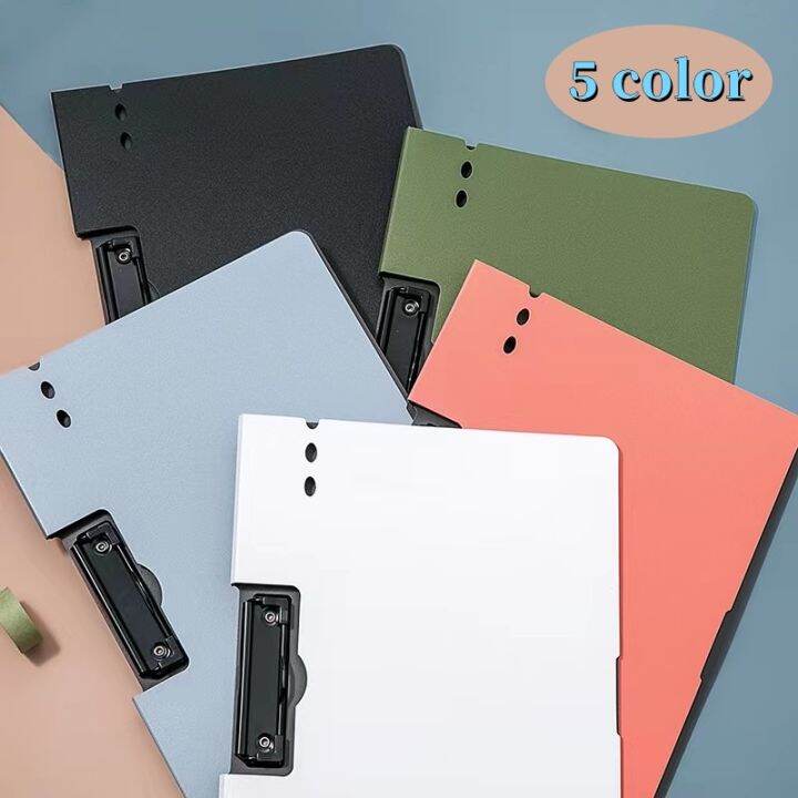 A4 Foldable Horizontal Double Documents Clipboard File Folder Paper ...