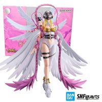 Bandai SHF Edición Limitada ผจญภัย Digimon ชุด Angewomon,Colección De Modelos Termados De Acción De Anime, Caja Original De Juguete