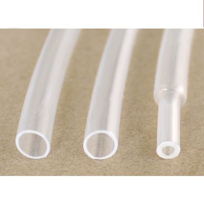 【YF】☞◄●  4-52mm(sample)20cm 4:1 Transparent Shrinkable Wall Tube Tubing Shrink with Glue Cable Protection Sleeve