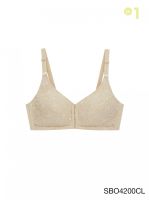 Sabina เสื้อชั้นใน Invisible Wire (ไม่มีโครง) รุ่น Function Bra รหัส SBO4200 สีเนื้ออ่อน