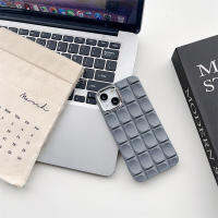 แฟชั่นลาย3D Grey Tide Bump สำหรับ IPhone 14 13 12 11 Pro Max เคสโทรศัพท์แสนสร้างสรรค์