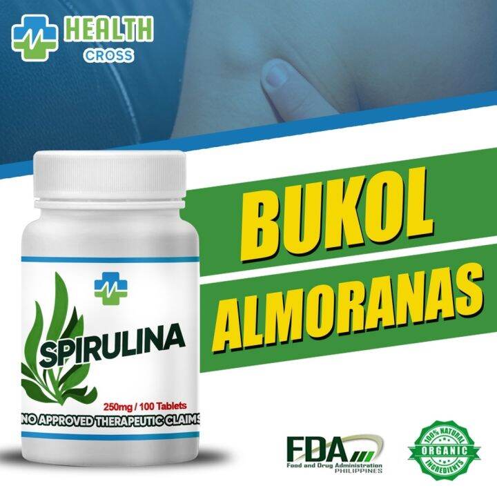 HC Spirulina Tablets for almoranas Improves Blood Lipids Suppresses