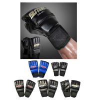 Muay Thai Training Punching Bag Mitts Sparring Boxing Gloves Combat Sports Mitt for Adults Kids