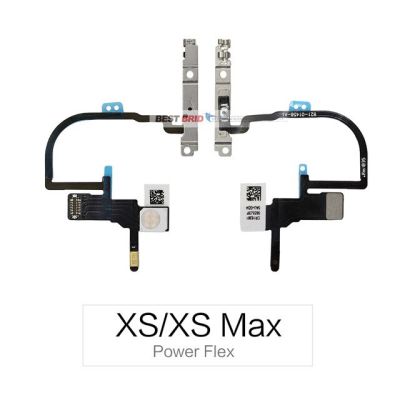 【⊕Good quality⊕】 anlei3 1ชิ้นสายเคเบิ้ลยืดหยุ่นสำหรับพลังงานใหม่ Iphone X Xr Xs Max ในการปิดสวิตช์ควบคุมระดับเสียงพร้อมชุดราวโลหะ