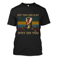 Cartoon The Lion King and Rafiki  graphic cotton O-neck T-shirt for men