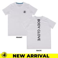 ❁ [LEEE]BODY GLOVE Tee Cotton เสื้อยืด สีขาว-00 คอกลม