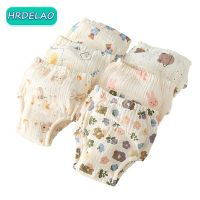 【CC】 Baby Level A Cartoon Cotton Tiger BearWaterproof Diaper Pockets Diapers Training Pants Gauze