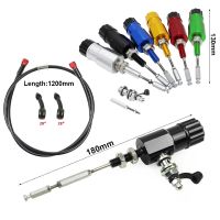 Motorcycle Universal M10 Hydraulic Clutch Master Cylinder Pump System Rod 1200MM Brake Hose Oil Pipe For KTM Honda Yamaha Suzuki