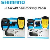 SHIMANO แป้นวางที่ถีบจักรยานบนถนน SPD-SL PD-R540ถนนคันเหยียบจักรยานพร้อม SH11หลักจักรยานเดิม