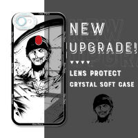 OPPO F7 F7การ์ตูน Luffy Zoro Ace Hancock Crystal กันกระแทกของแท้คลุมทั้งหมด Casing Ponsel อ่อนเคสมือถือใสเพื่อการป้องกันกล้อง