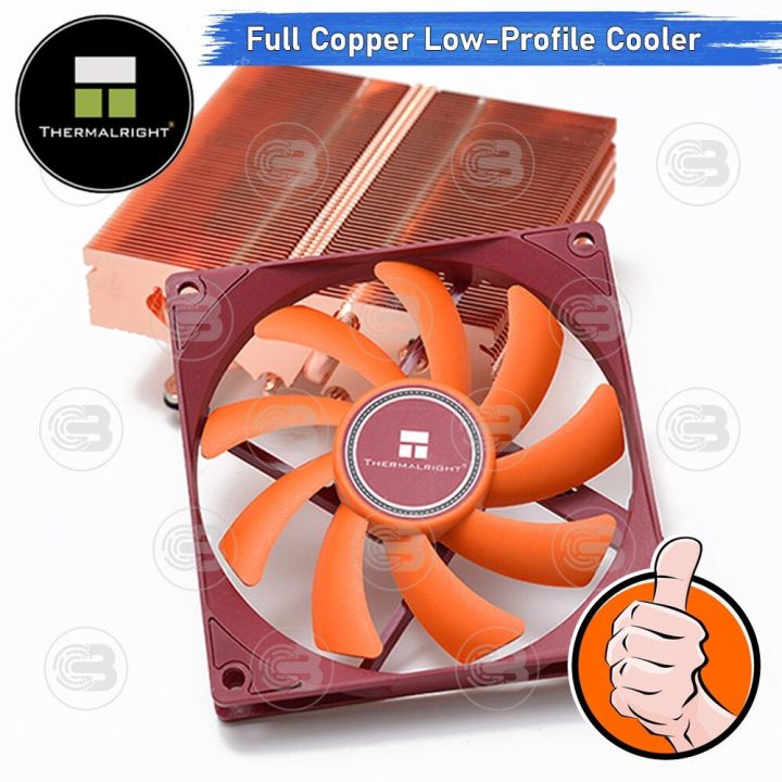 coolblasterthai-thermalright-axp-90r-full-copper-low-profile-cpu-cooler-with-4-heatpipes-for-amd-ประกัน-6-ปี