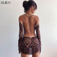 【Ladies shop】 KLALIENFashion Sexy Hollow Out BacklessWomenCasual Street Party Vacation Beach BodyconLadies