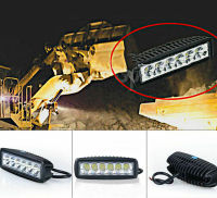 LED ไฟหน้า รถยนต์ มอเตอร์ไซค์ เรือ รถบรรทุก SUV 6SMD 6LED สปอตไลท์ ทำงานของแสง สีขาว