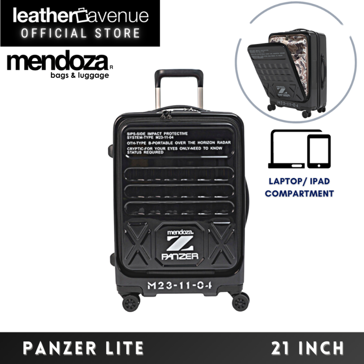 Mendoza Panzer Lite 21 inch Cabin Carry On Luggage Polycarbonate