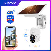 Xiaovv สมาร์ท PTZ กล้อง IP กล้องวงจรปิดไร้สาย WIFI และ4กรัมพลังงานแสงอาทิตย์กล้องกลางแจ้ง1080-1296จุด FHD 360 ° แพนเอียงซูม Home Security IP65กันน้ำ PIR ตรวจจับการเคลื่อนไหว (Xiaovv APP)