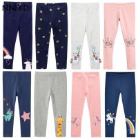 [NNJXD]Baby Girls Leggings Cotton trousers Kids horse unicorn fashion pants Baby girls Clothes 3-8 years Childrens long Trousers pants