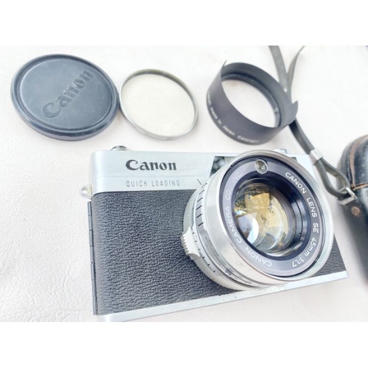 กล้องฟิล์ม-canon-ql-17-ถ่ายหน้าชัดหลังเบลอได้