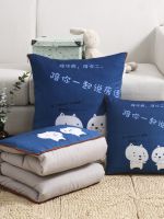 Pillow Covers And Thickening Office Nap Pillows Blankets Kandy Sofa Pillows On The Car Air Conditioning Quilt 【AUG】
