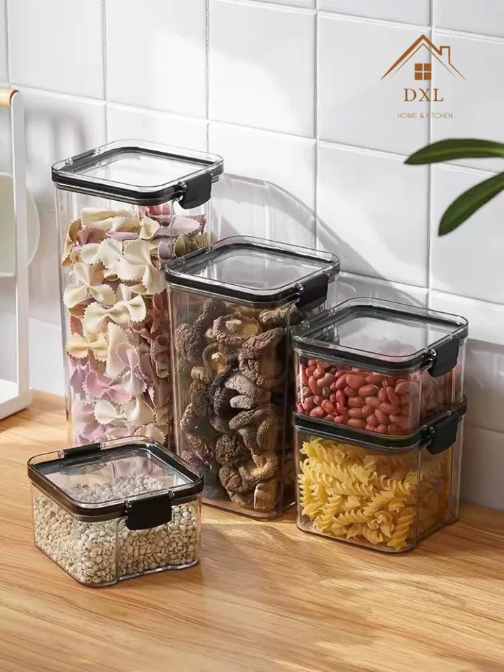 1PC Airtight Food Storage Containers Set WithLids, Candy Jars With