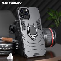 [Hot K] เคสเกราะกันกระแทก KEYSION สำหรับ iPhone 13 Pro Max 12 11 Pro ขาตั้งโทรศัพท์ฝาหลังสำหรับ iPhone 13 Mini XS XR 8 7 6 Plus SE 2020