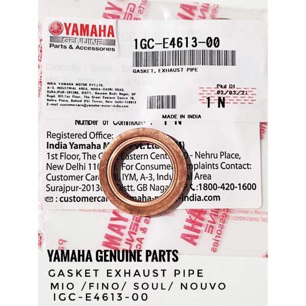 ∋ WINMIELSAN GASKET EXHAUST PIPE YAMAHA MIO SOUL /SPORTY /AMORE/NOUVO Lazada PH