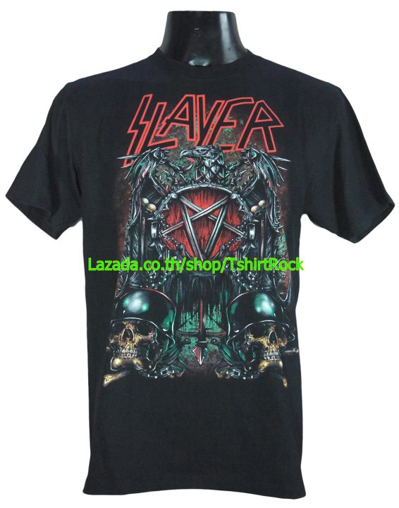 เสื้อวง-slayer-สเลเยอร์-ไซส์ยุโรป-เสื้อยืดวงดนตรีร็อค-เสื้อร็อค-slr1176-มีปลายทาง