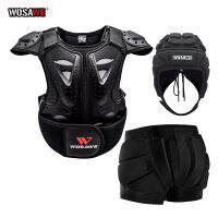 WOSAWE Kids Body Chest Spine Protector Hip Pad Protective Gear 4-16 year Child Motorcycle Protective Guard Ski Snowboard Jackets