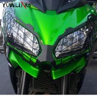 สำหรับ Kawasaki VERSYS 1000 650 KLE1000นินจา300 R ไฟหน้ารถจักรยานยนต์หลอดไฟหน้าฝาครอบอุปกรณ์ปกป้องป้องกันตะแกรงป้องกัน