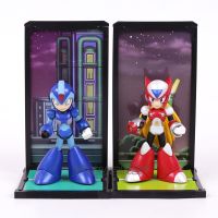 Tamashii Buddies MegaMan Rockman Zero ของเล่นโมเดลฟิกเกอร์สะสม PVC 2ชิ้น/เซ็ต10Cm