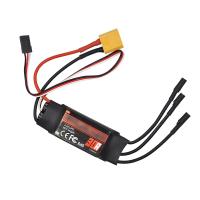 Pompa Idraulica 40A 30A รถวงจร ESC ไร้ถ่าน60A 5V BEC ต่อ1/14 RC Escavatore Bulldozer Ingegneria Pala Gommata Parti