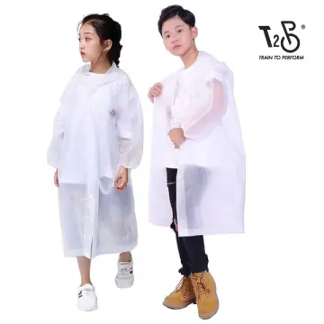 Naturehike Children's Raincoat Poncho Transparent Rain Coat