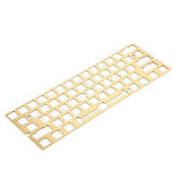 CNC 60 PVD ss Plate Universal Positioning Plate For GH60 Compatible With ISO ANSI WKL DIY Keyboard Copper Positioning Board