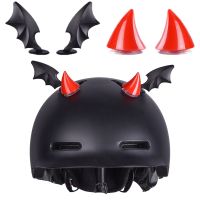 ۞❅℡ Universal Motorcycle Short Devil Horns Helmet Decorative Motorbike Styling Stickers Motocycle Helmets Accessories 2Pcs/set