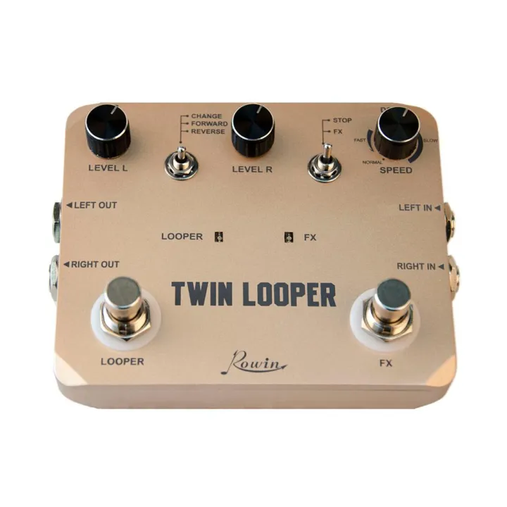 Rowin LTL02 Twin Looper Pedal Upgrades Looper Pedals For Electric