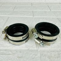 ยางคอหรีดใส่เรือนCB150 ขนาด37mm - CRF250 - ขนาด40mm พร้อมเข็มขัดสแตนเลส ชิ้นล่ะ1คู่ งานอย่างดี สำหรับเรือน CB150-CRF250