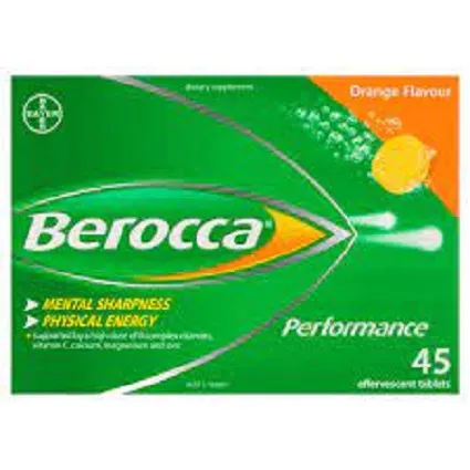 Berocca Performance Orange Effervescent Tablets 45 Pack | Lazada PH