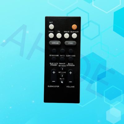 การควบคุมระยะไกลใหม่สำหรับ Yamaha Sound Bar ATS-1060 ATS-1070 YAS-106 YAS-207 YAS-107 ATS-1080 ATS-2090