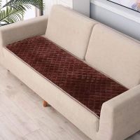 【CW】✎✎▫  Thickened Anti-skid Sofa Cushion Leather Wood Mahogany Office And