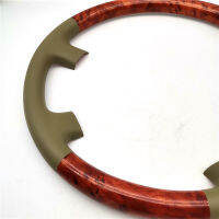 Plastic Wood Look Steering Wheel Cover for Land Cruiser Lexus LX470 450 LS400 1998-2002