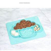 Dog Food Plate Pet Puppy Cat Feeding Pad Silicone Dog Feeder Food Bowls Dish Feed Placement Dog Accessories